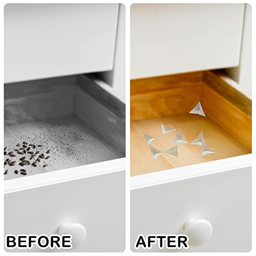 100Pcs Triangle Stair Dust Corner Guards, Anti-Dirty Clear Stair Inside Corner Dust Guards, Crystal Decorative Stair Dust Corners For Stairs Steps Wall Home Drawer Wardrobe Cabinet Dead Angle Corner #TOP5
