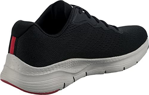 Skechers Men's, Arch Fit Infinity Cool Walking Shoe Black | Image 3