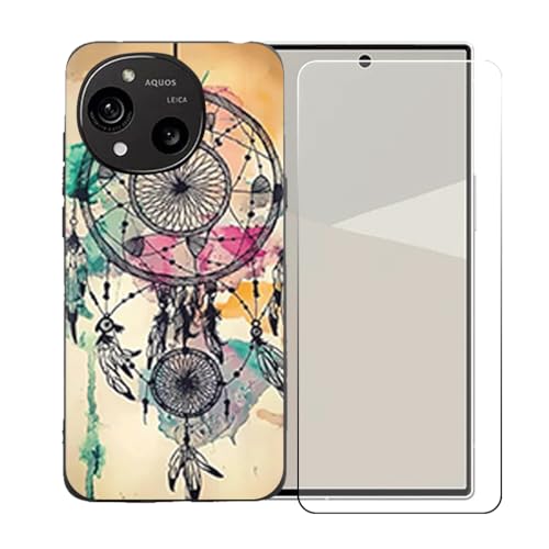 BMPNLSZ �K�p Sharp Aquos Wish 6+HD�����K���X�ɓK�����ėpTPU�ی�J�o�[�A�V���J�Q���V�F���o���p�[�ی�o�b�N�V�F��-�K�p Sharp Aquos Wish 6�ɓK����9�d�x�X�N���b�`�h�~�X�N���[���ی�J�o�[ LLM10