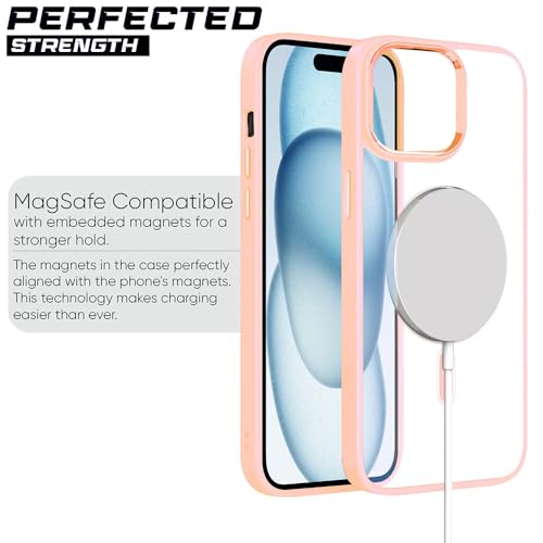 Image of amazon basics Basic Case for Apple iPhone 15 (Silicone Pink)