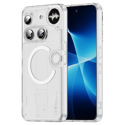 �X�}�z�P�[�X �Ή��@�� for Nothing Phone (3) �ϏՌ��J�����ی�p �N���A�����}�O�l�b�g�P�[�X Clear