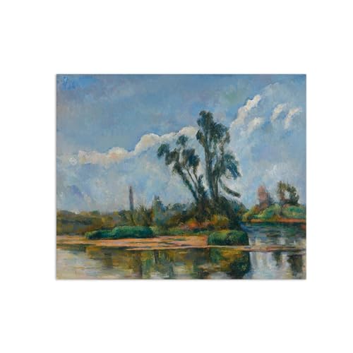 Tableau sur toile rivière apaisante pour transformer l'ambiance du salon