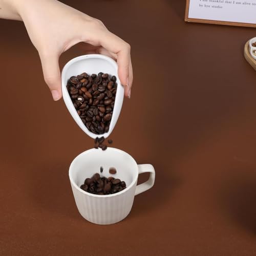 Image of Street27 Coffee Accessories for Espresso & Brewing | Ceramic Coffee Dosing Cup & Tea Storage Tray | Barista Coffee Bean Measuring Cup for Home Coffee Setup