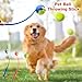 Premium Dog Ball Thrower, Durable PP Plastic, 48cm Ergonomic Non-Slip Handle, No Dirty Hands, Effortless Throwing for Outdoor Dog Training & Play, Suitable for All Dog Breeds (Blue)