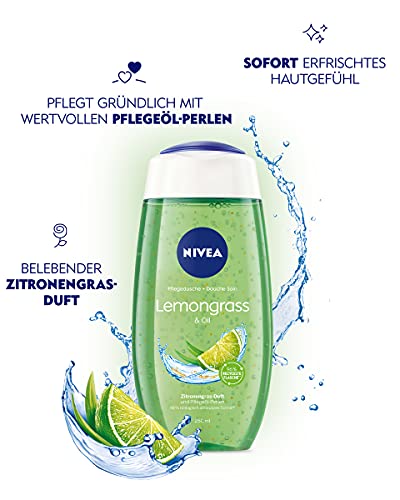 Duschgel Nivea Pflegedusche Lemongrass & Oil 250 ml