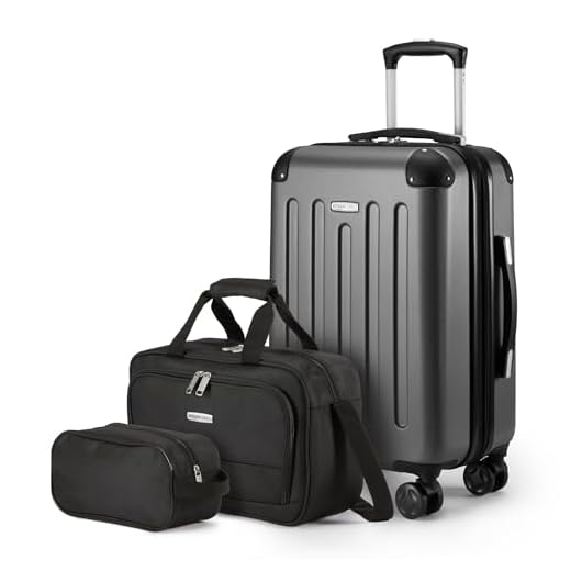Amazon Basics 3-Piece Luggage Set