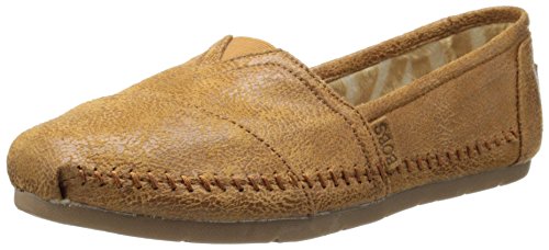 BOBS from Skechers Women's Luxe Fashion Slip-On Flat