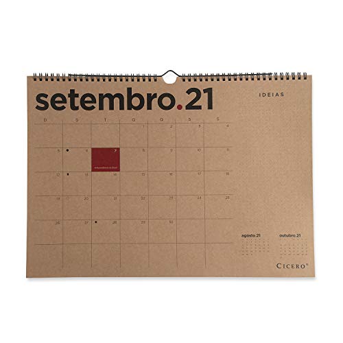 Calendário 2021 Kraft A3 (Grande), Cicero, 2970