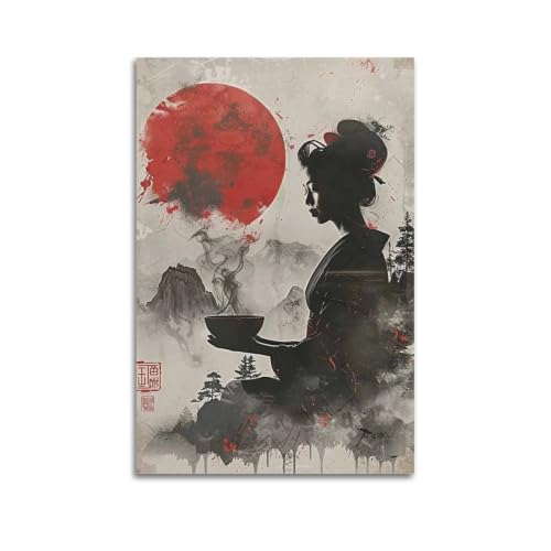 Impression sur bois japonaise pour créer une ambiance zen dans votre chambre