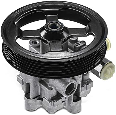 A-Premium Power Steering Pump with Pulley Compatible with Chrysler 200 2011-2014 Sebring 2007-2010 Dodge Avenger 2008-2014 Journey 2009-2017 L4 2.4L Gas