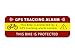 Lot de 2 autocollants GPS pour alarme de vélo - Avertissement sur sécurité GPS - Autocollant extérieur pour vitres de voiture, moto, camion, engins de chantier