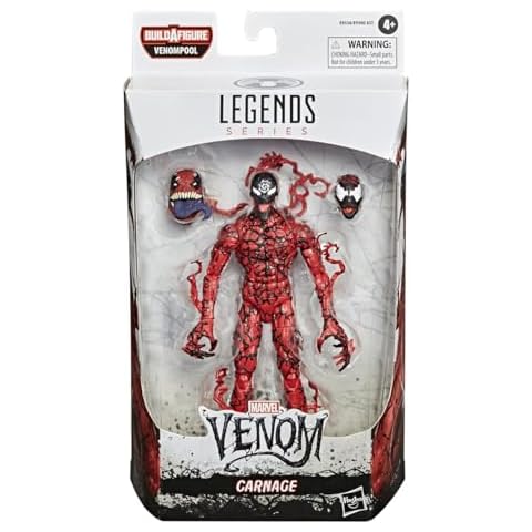 Marvel Hasbro Legends Series Venom 6-inch Collectible Figure Toy Carnage Cover