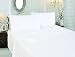 Utopia Bedding 100% Cotton Sateen Flat Sheet (King, White)