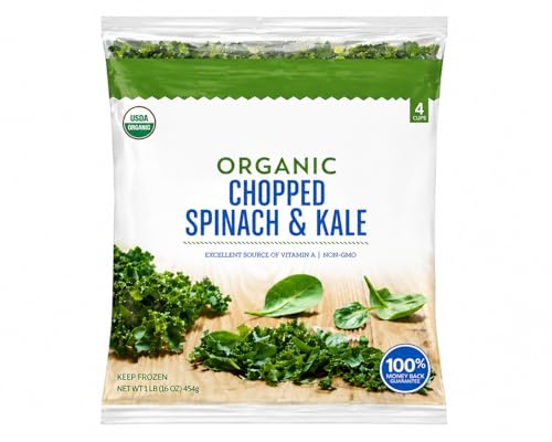Organic Spinach and Kale, 4 lbs.