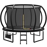 Flamaker Gartentrampolin für Kinder, 2,3 m/3,0 m/3,7 m/4,3 m Trampolin...