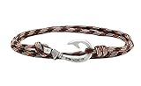 Chasing Fin Fish Hook Pendant Bracelet - Cool 30-Inch Military-Grade 550 Paracord Bracelet & Anklet...
