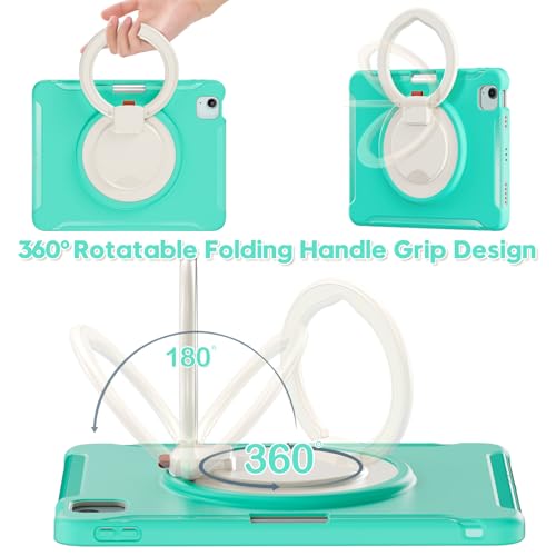 Funda para iPad Air 4 ideal para estudiar o trabajar desde la cafetería con soporte 5