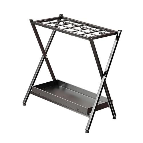 Chariot de tennis pliable et support de rangement de badminton pour terrain d'entraînement