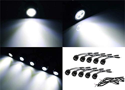 Kit LED 10 Piezas 30W Luz Diurna iJDMTOY Smart Car Fortwo miniatura 2