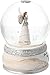 Pavilion Gift Company 82304 Elements Friends Angel Musical Waterglobe, 6-Inch/100mm, Inscription Friends Open Their Hearts Share Their Lives, Care Forever , White