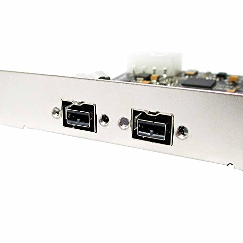 Tarjeta PCIe FireWire 1394b de 3 puertos para PC desktop 5