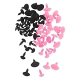 Photo Gallery sewoart 60 pezzi nasi sicurezza in plastica con flocking triangolari per peluche e marionette accessori resistenti con rondella per creazioni artigianali animali e te Photo Gallery sewoart 60 pezzi nasi sicurezza in plastica con flocking triangolari per peluche e marionette accessori resistenti con rondella per creazioni artigianali animali e te