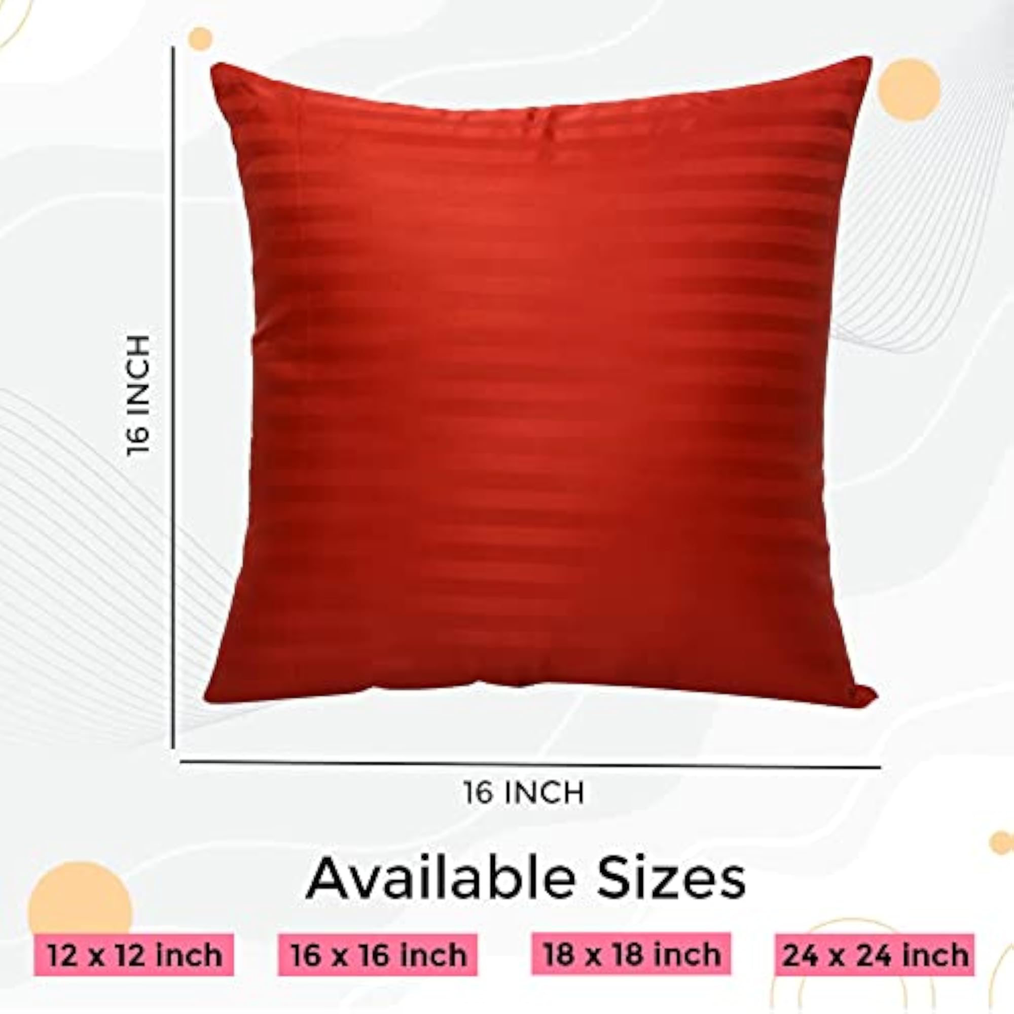 Microfiber Cushion Filler, Set of 5