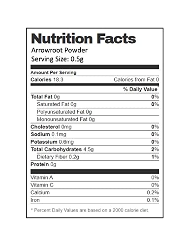 Aiva Arrowroot Powder, Natural Thickener, Dairy-Free, Non-Gmo, Cornstarch Substitute - (14 Ounce) #TOP3