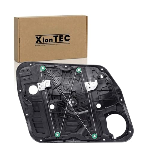 XIONTEC Power Window Regulator with Panel without Motor, Front Passenger Side, Compatible with Kia Sportage 2017 2018 2019 2020 2021 2022, Replaces# 82481D9010, 82481H3000