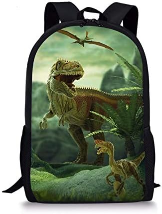 Xinind Dinosaur Backpack Cool 3D Animals Children School Book Bag Printing Kids Backpacks