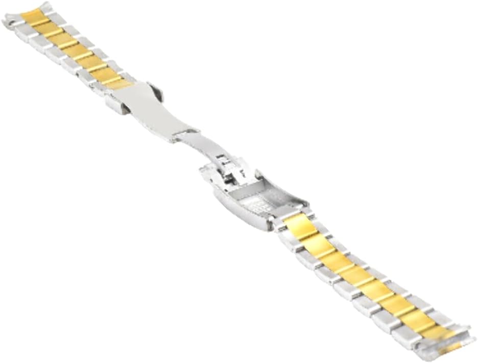 Ewatchparts 20mm Watch Band Compatible With Invicta Pro Diver 8928OB 9937OB Watch Glide Lock Two Tone