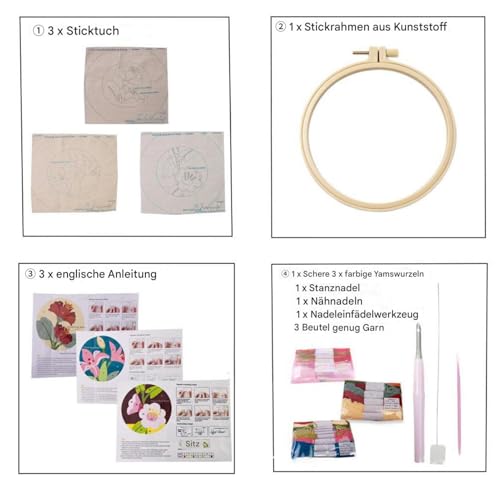 Kit de broderie pour débutants apprendre la couture sans stress - 7