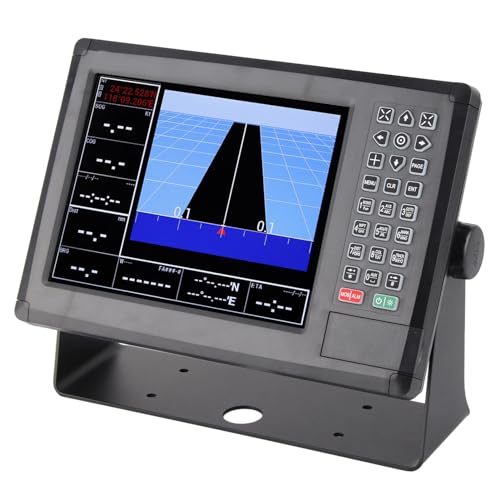 Marine-GPS-Kartenplotter Schiffsnavigation 10,4-Zoll-LCD-Display Wasserdicht mit Akustischem Alarm für XINUO-MAP C-Map