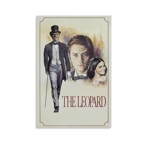 UOVSAW THE LEOPARD MOVIE POSTER Canvas Poster Wall Art Decor Living Room Bedroom Decoration Posters 12x18inch(30x45cm) Unframe-style