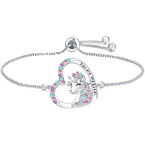 Luckimoli Magical Unicorn Heart Bracelet Cover