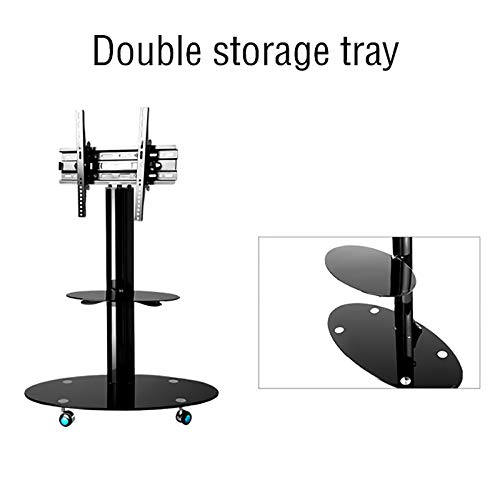 Soporte móvil para TV de 32 a 65 pulgadas con ruedas miniatura 4