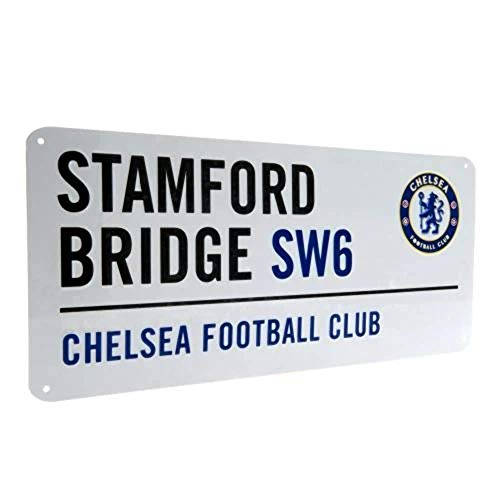 Chelsea FC Authentic Stamford Bridge Metal Street Sign Chelsea FC Authentic Stamford Bridge Metal Street Sign