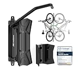 MADAMO Fahrrad Wandhalterung Schwenkbar - Platzsparende Fahrradaufhängung Wand - Bike Wall Mount für Garagen Ordnung - Universelle Halterung für alle Fahrradtypen inkl. E-Bike, MTB & Rennrad - 1 Stück