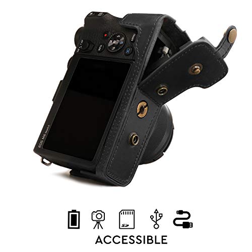 Megagear Custodia in Finta Pelle Compatibile con