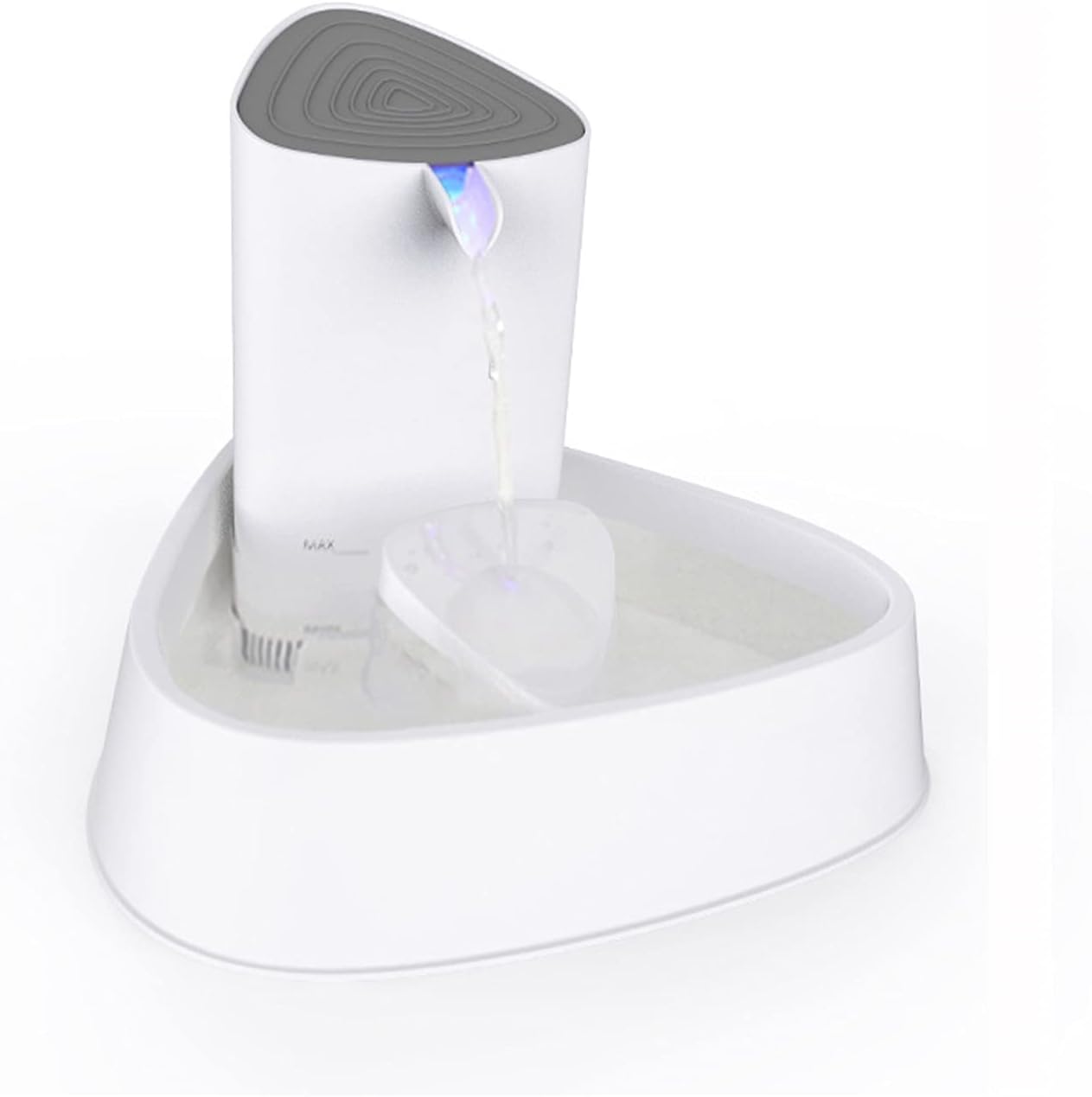 Pet Water Dispenser Automatic Drinking Fountain Cats and Dogs Transparent Drinking Fountain with Super Quiet Pump Easy to Clean Great for Cats and Dogs