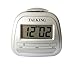 Kwanwa Talking Alarm Clock With Big Time Display And Loud Talking Voice.Classtic silver Colour