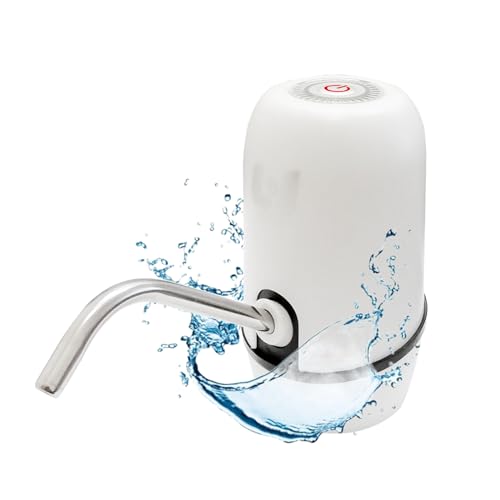 Super Mundo - Dispensador de Agua Automático, Bomba de Agua, Carga USB, Grifo para garrafas y...
