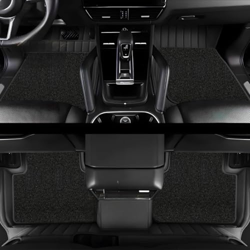 Image of 9D Car Floor Mat for Maruti E Vitara EV 26 | Black | Waterproof | Anti-Slip | Luxury Premium Leather Car Mat | Full Coverage | All Weather | Custom Fitted Mats