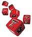 MasterPieces Game Day - NCAA Texas Tech Red Raiders - 6 Piece Team Logo Dice Set - D6 Standard Size