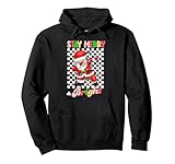 Photo Gallery dabbing santa stay merry and bright christmas groovy xmas felpa con cappuccio Photo Gallery dabbing santa stay merry and bright christmas groovy xmas felpa con cappuccio