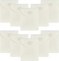 Vista 8 de NBEADS 12 bolsas de terciopelo para joyas con botón a presión, 2.75 x 2.75 pulgadas con fecha de terciopelo rojo, bolsas de almacenamiento de joyas