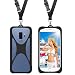 Cell Phone Lanyard Shockproof Case with Adjustable Comfortable Neck Lanyard for iPhone X 8 7 6 5 SE Galaxy S9 S8 S7 S6