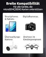Intenso Premium microSDHC 16GB Class 10 UHS-I Speicherkarte inkl. SD-Adapter (bis zu 90 MB/s) schwarz – Ansicht 7