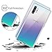 Casetego Compatible with Galaxy Note 10 Plus Case,360 Full Body Two Piece Slim Crystal Transparent Case with Built-in Screen Protector for Samsung Galaxy Note 10 Plus,Clear
