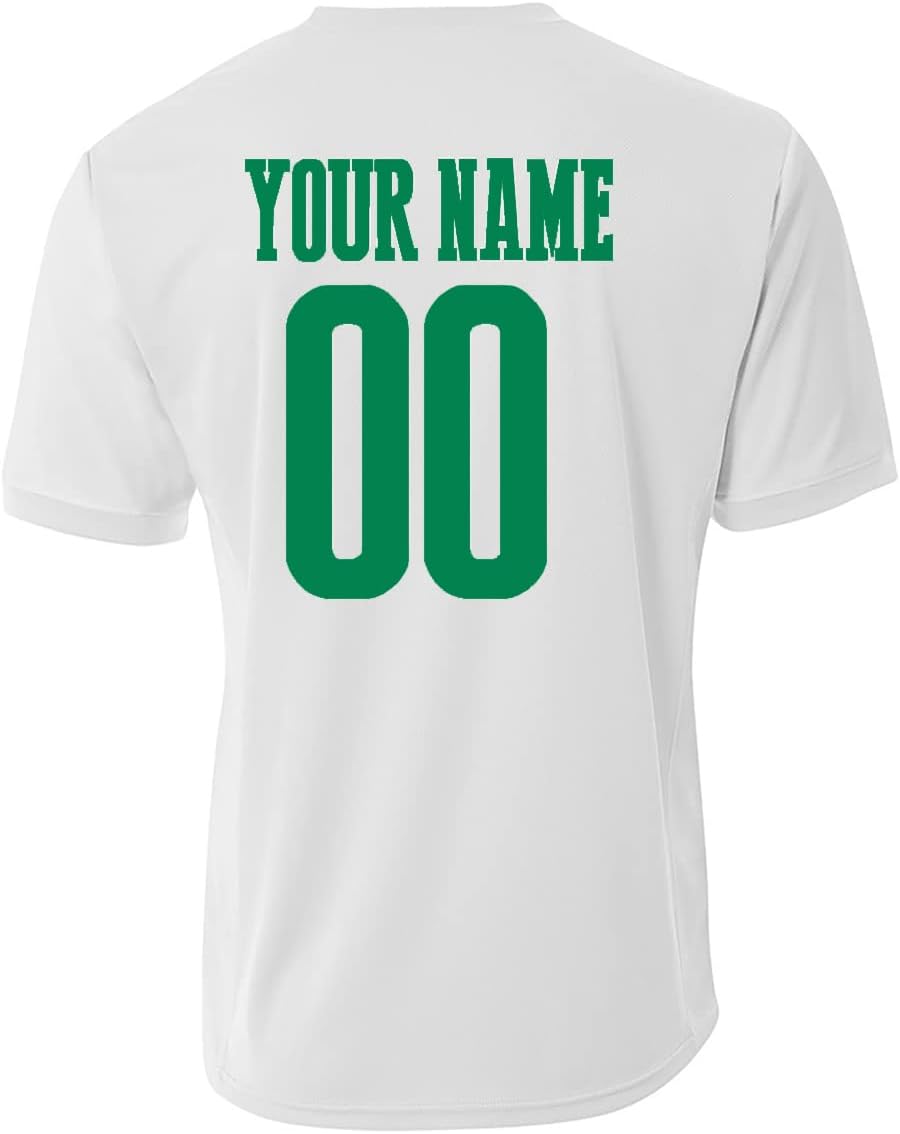 Nigeria Soccer Jersey Flag Logo Men National Team Futbol World Cup Olympics Custom Customized Sports Name Number